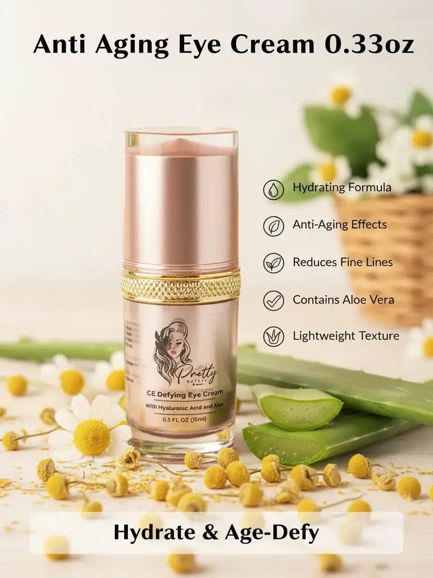 GE Defying Eye cream with Hyaluronic Acid, Aloe Vera and Chamomile